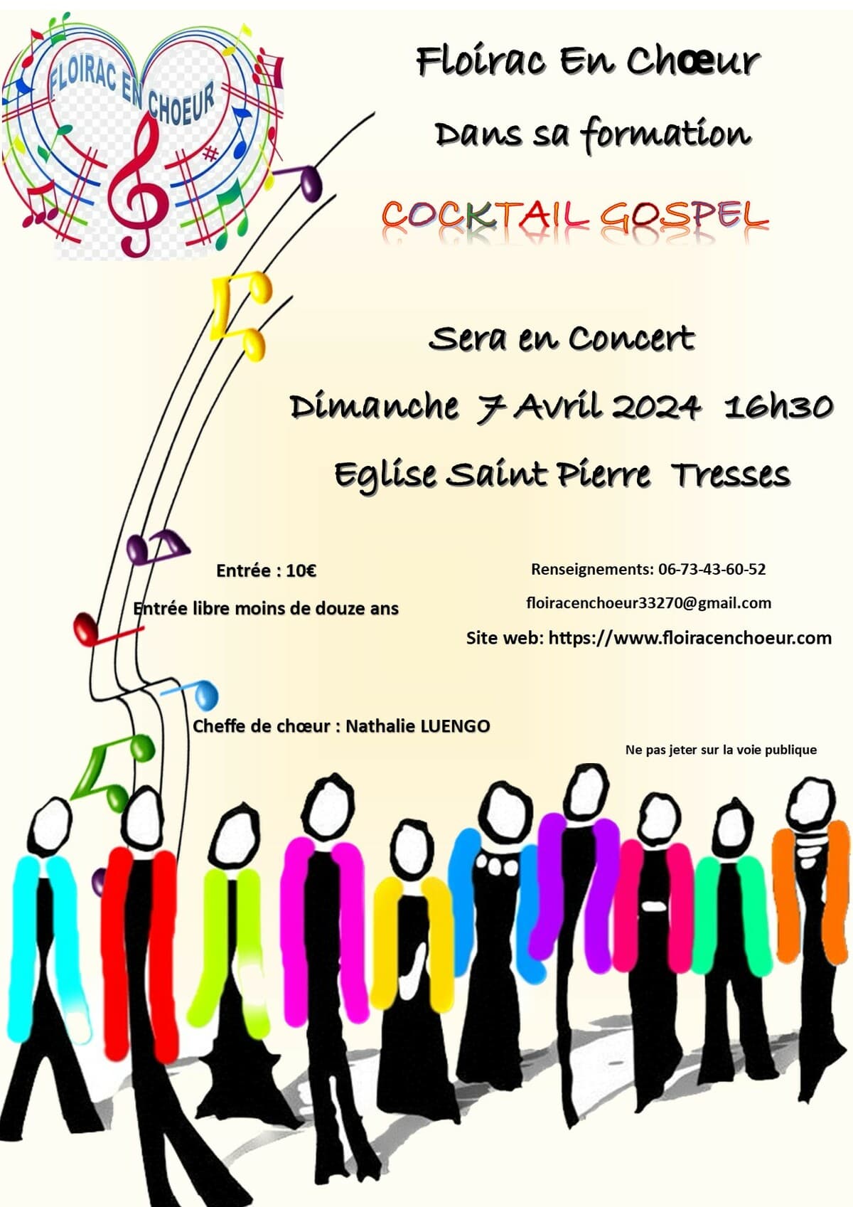 CONCERT GOSPEL ET CHANTS DU MONDE