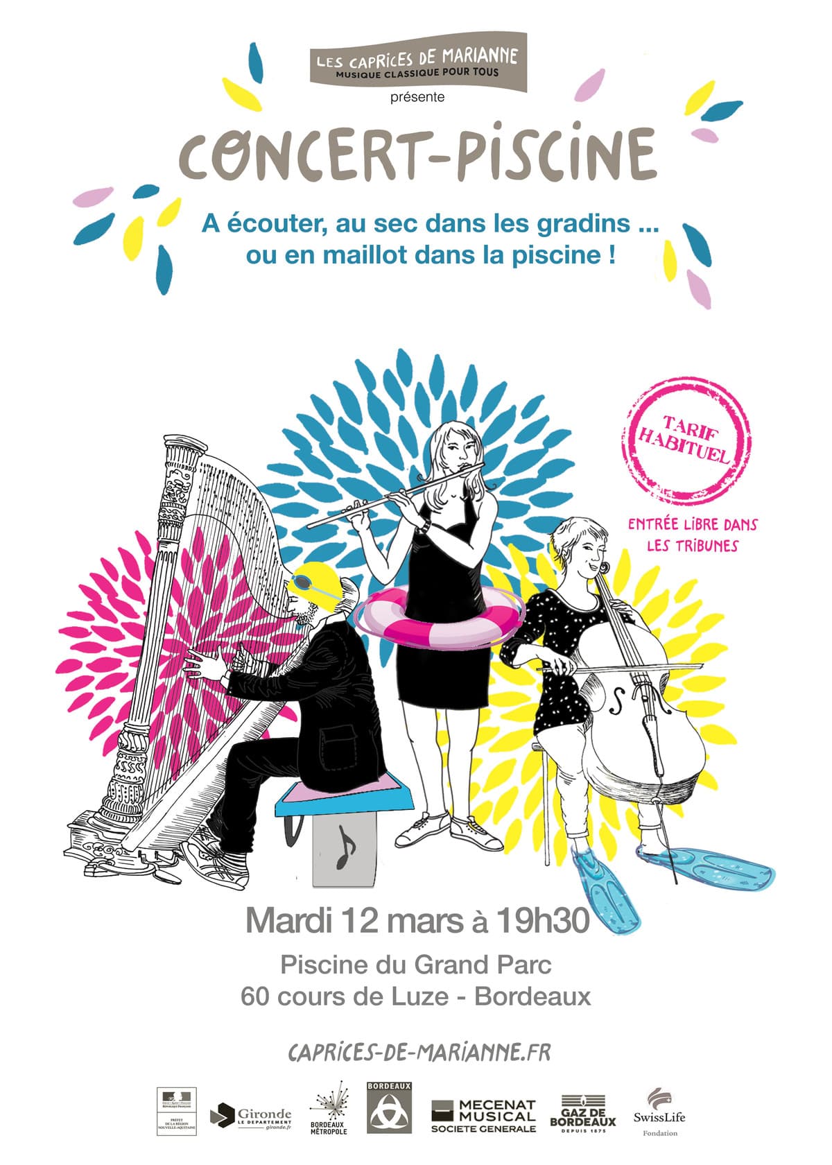 Concert-Piscine