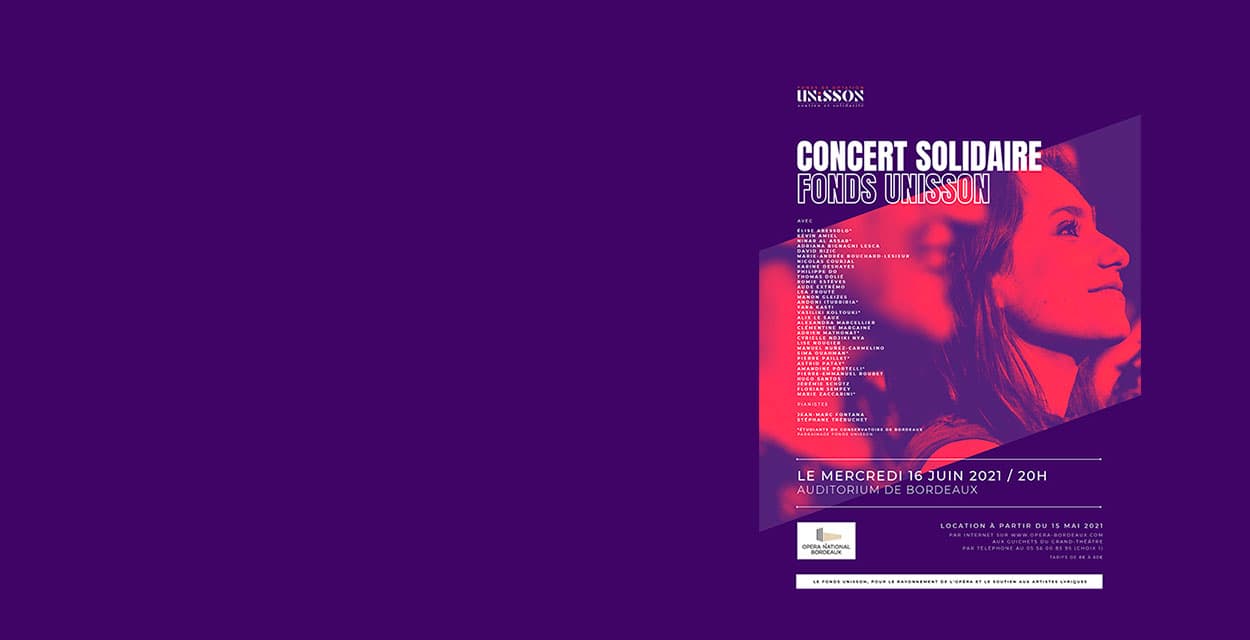 Concert Solidaire Fonds UNISSON