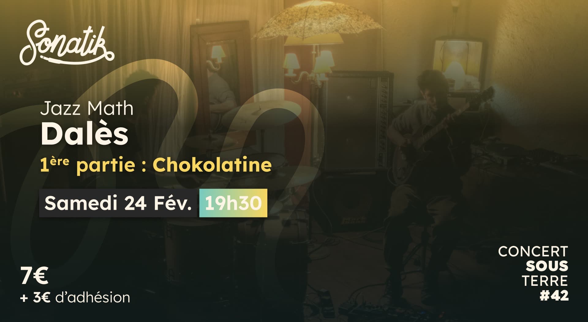Concert Sous Terre #42 - Dalès x Chokolatine