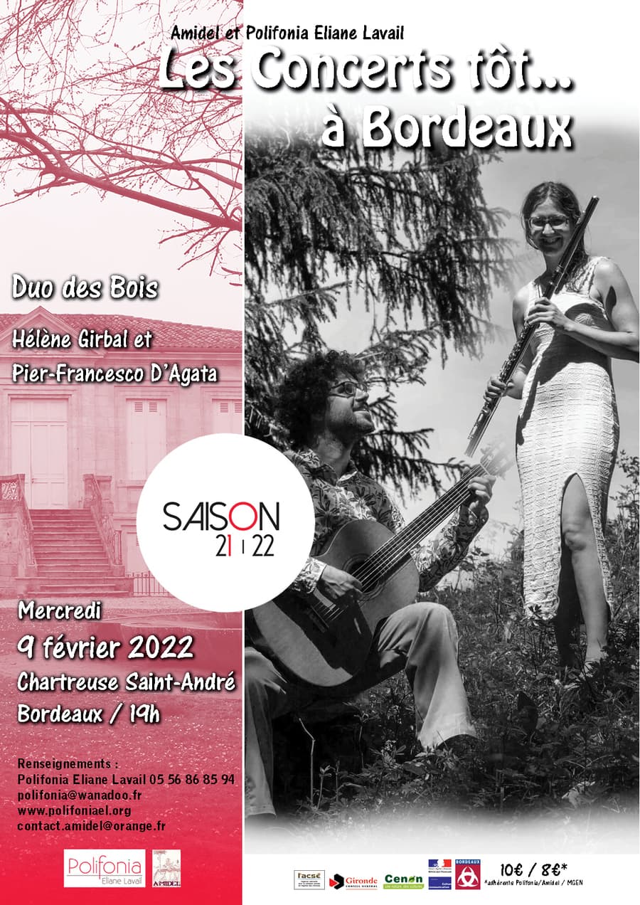 Concert tôt... Duo des bois