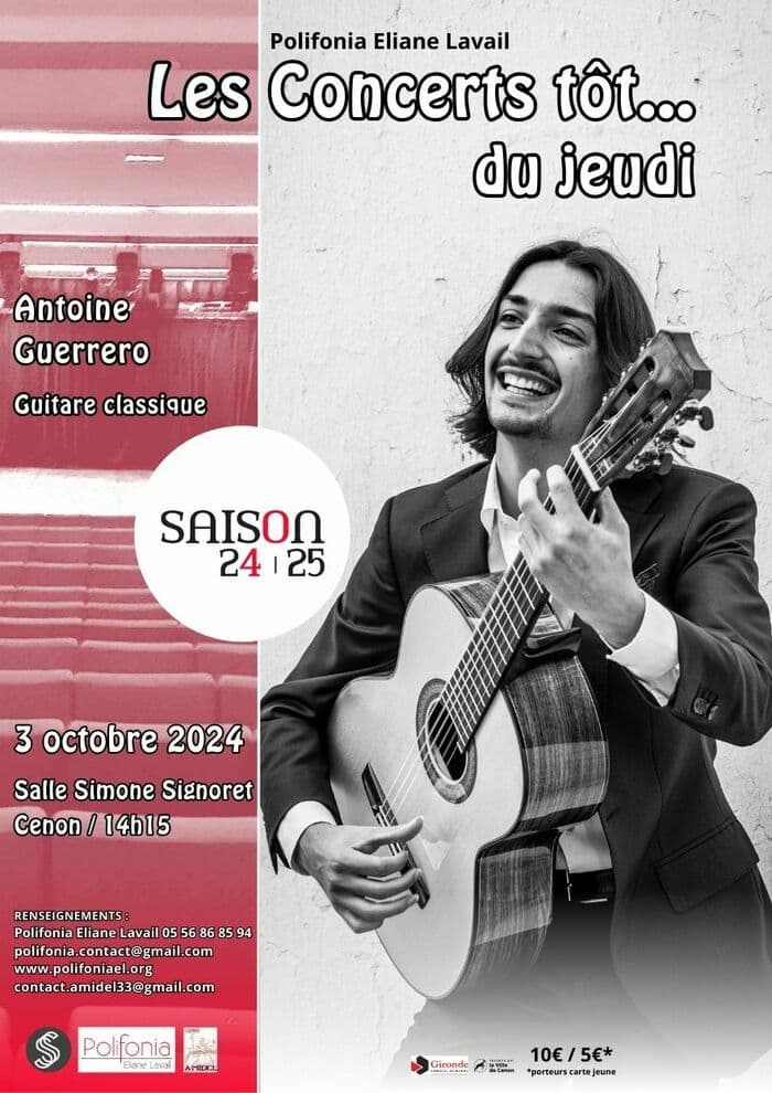 Concert tôt... la guitare classique