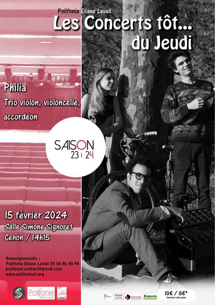 Concert-tôt : Philia