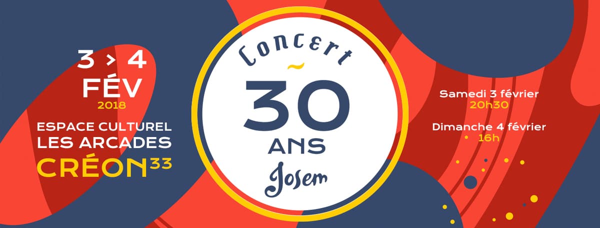 Concerts anniversaire du Josem : 30 ans