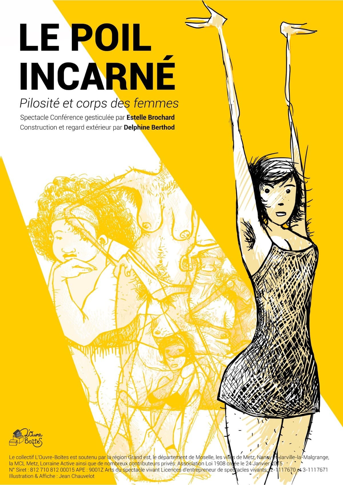 Conférence gesticulée 'Le poil incarné'