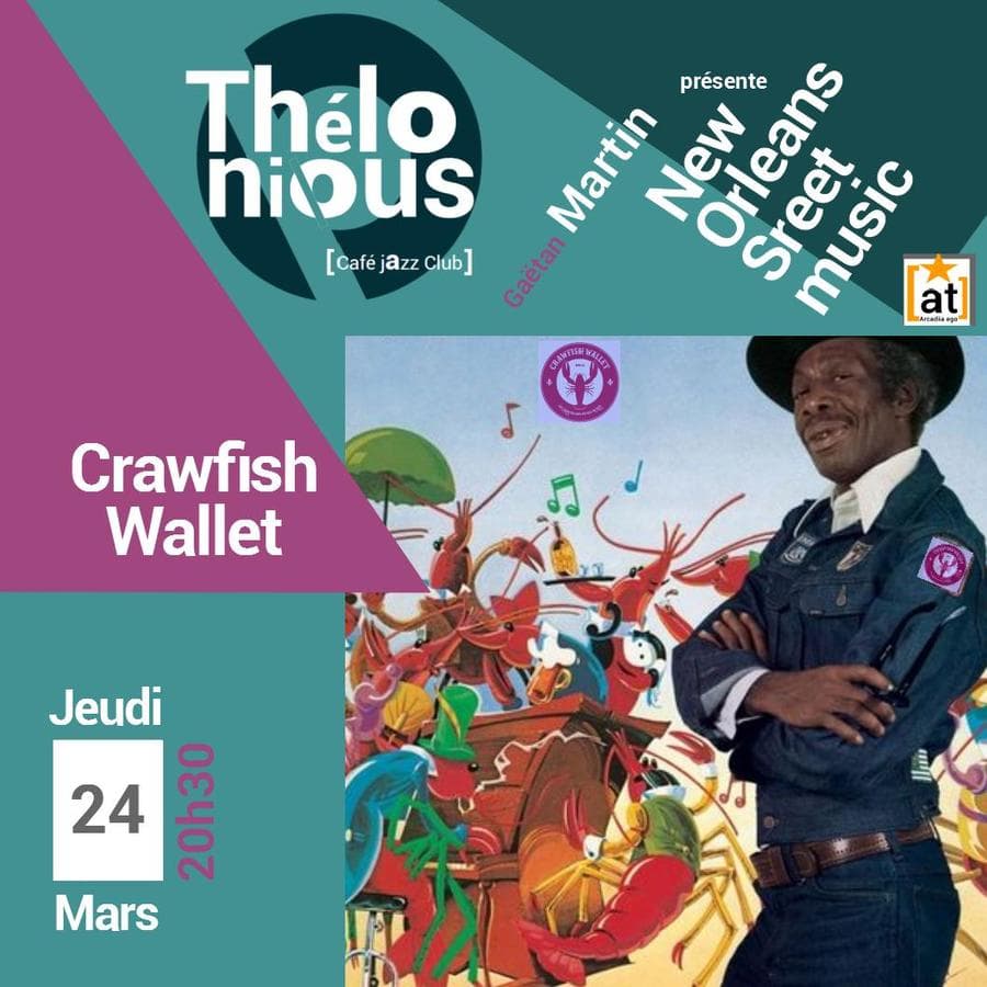 Crawfish Wallet :  New Orleans Street Music