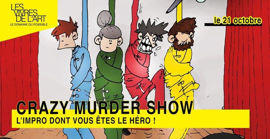 Crazy Murder Show - théâtre improvisé