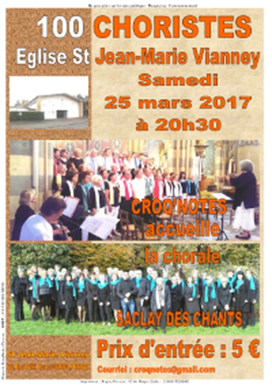 Croq'Notes reçoit Saclay des Chants