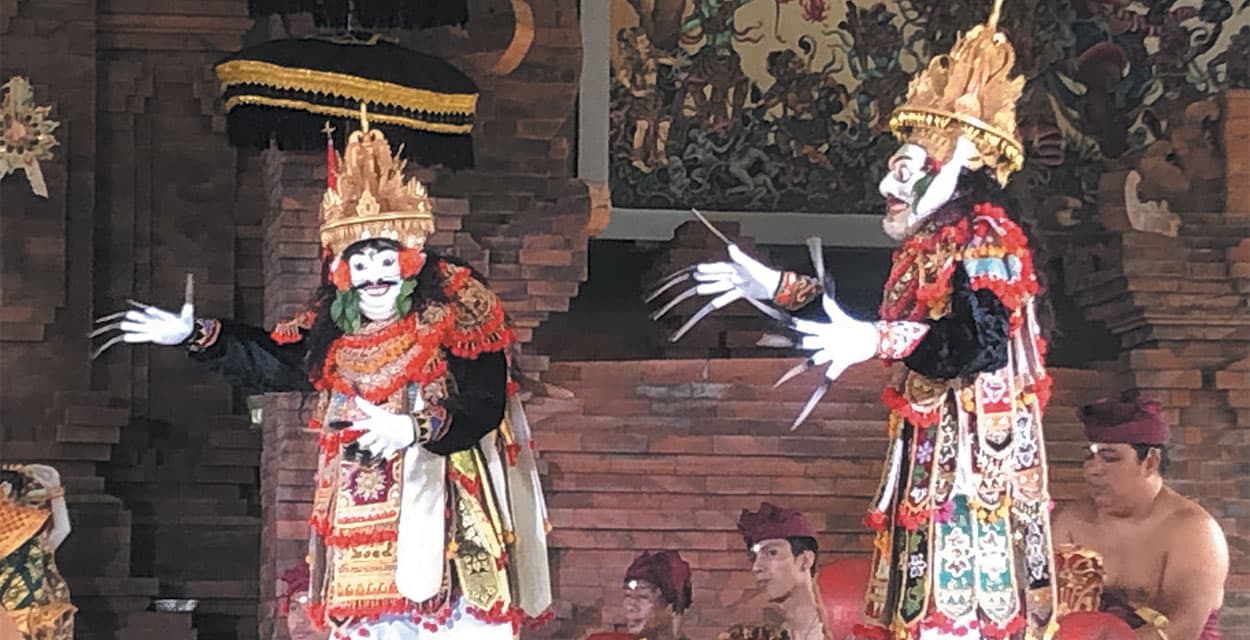 Danse et ballet masqué de Bali