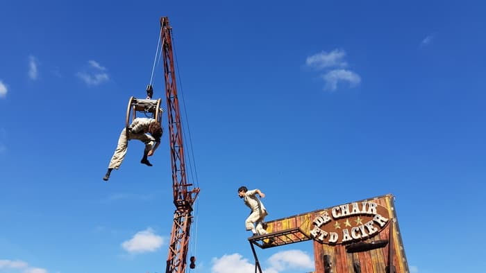 DE CHAIR ET D'ACIER • Compagnie 100 racines