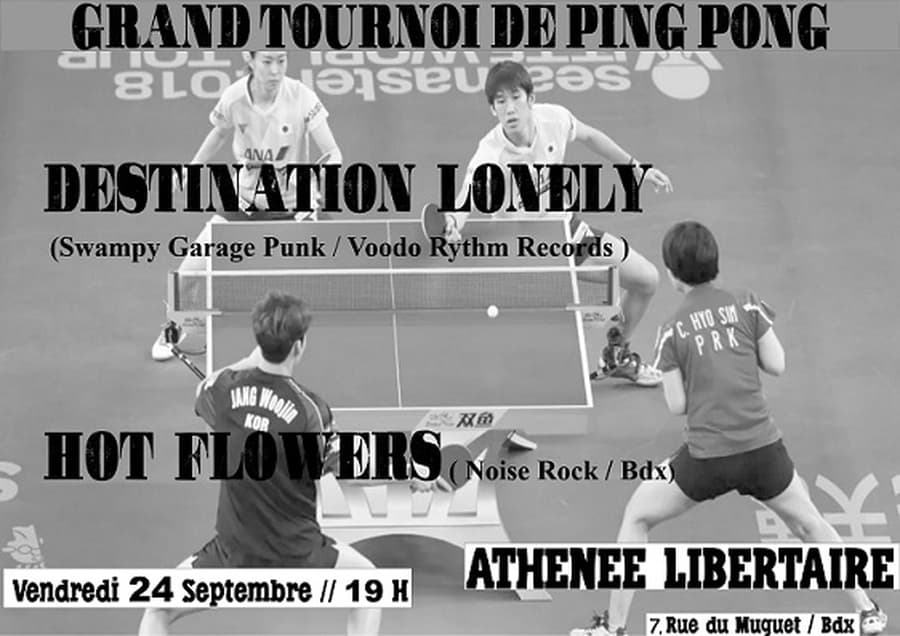 Destination Lonely + Hot Flowers