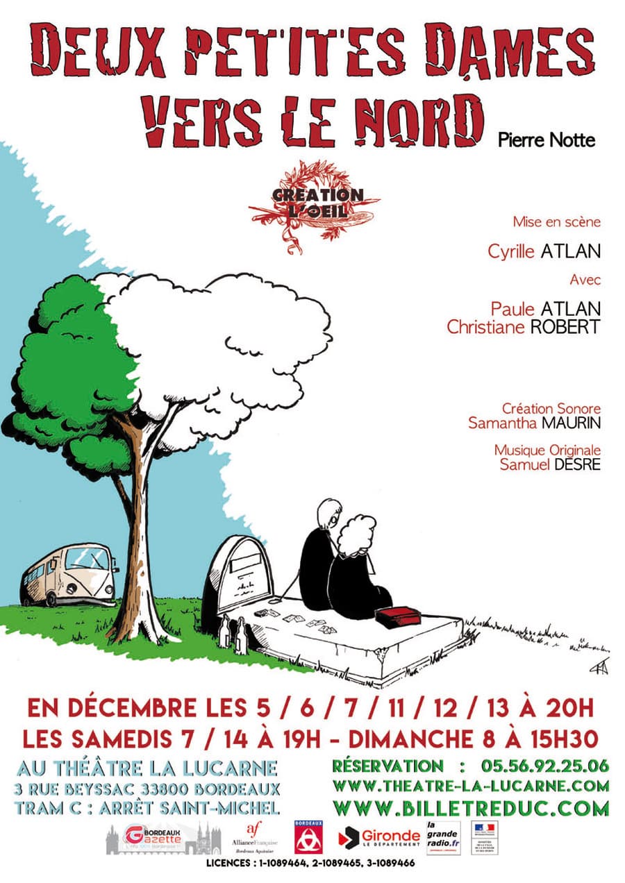 Deux petites dames vers le nord