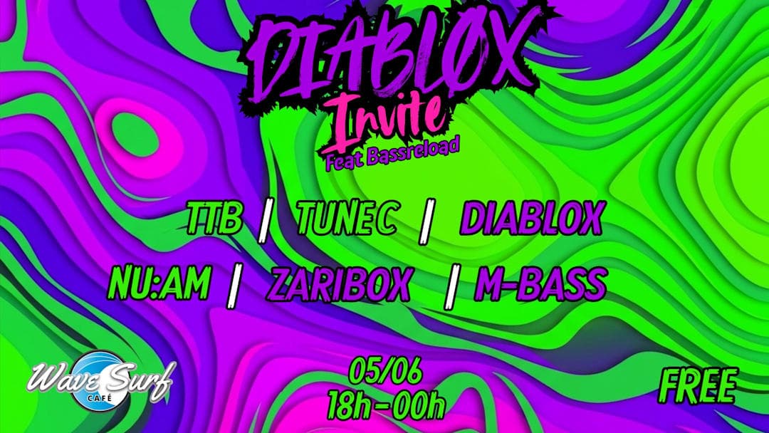Diablox invite : soirée techno-bass
