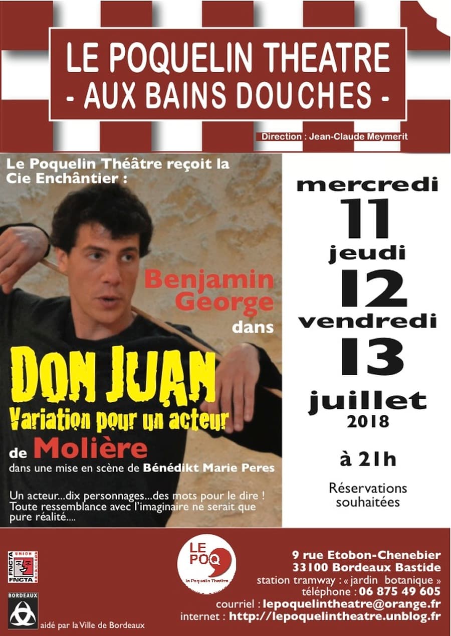 Don Juan, Variation pour un acteur