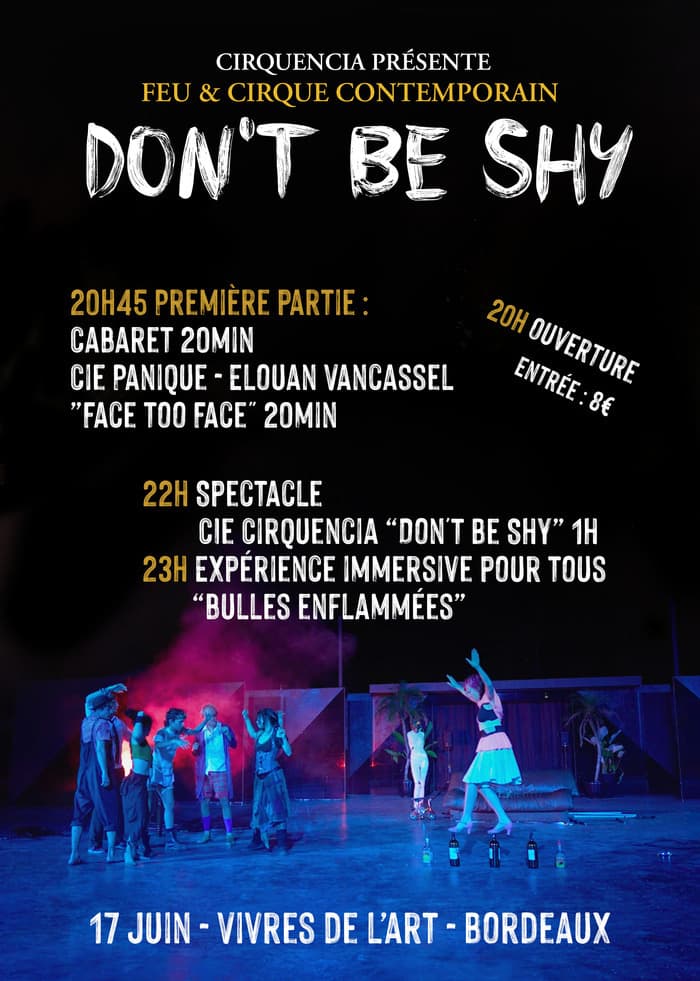 Don't Be Shy par CIRQUENCIA