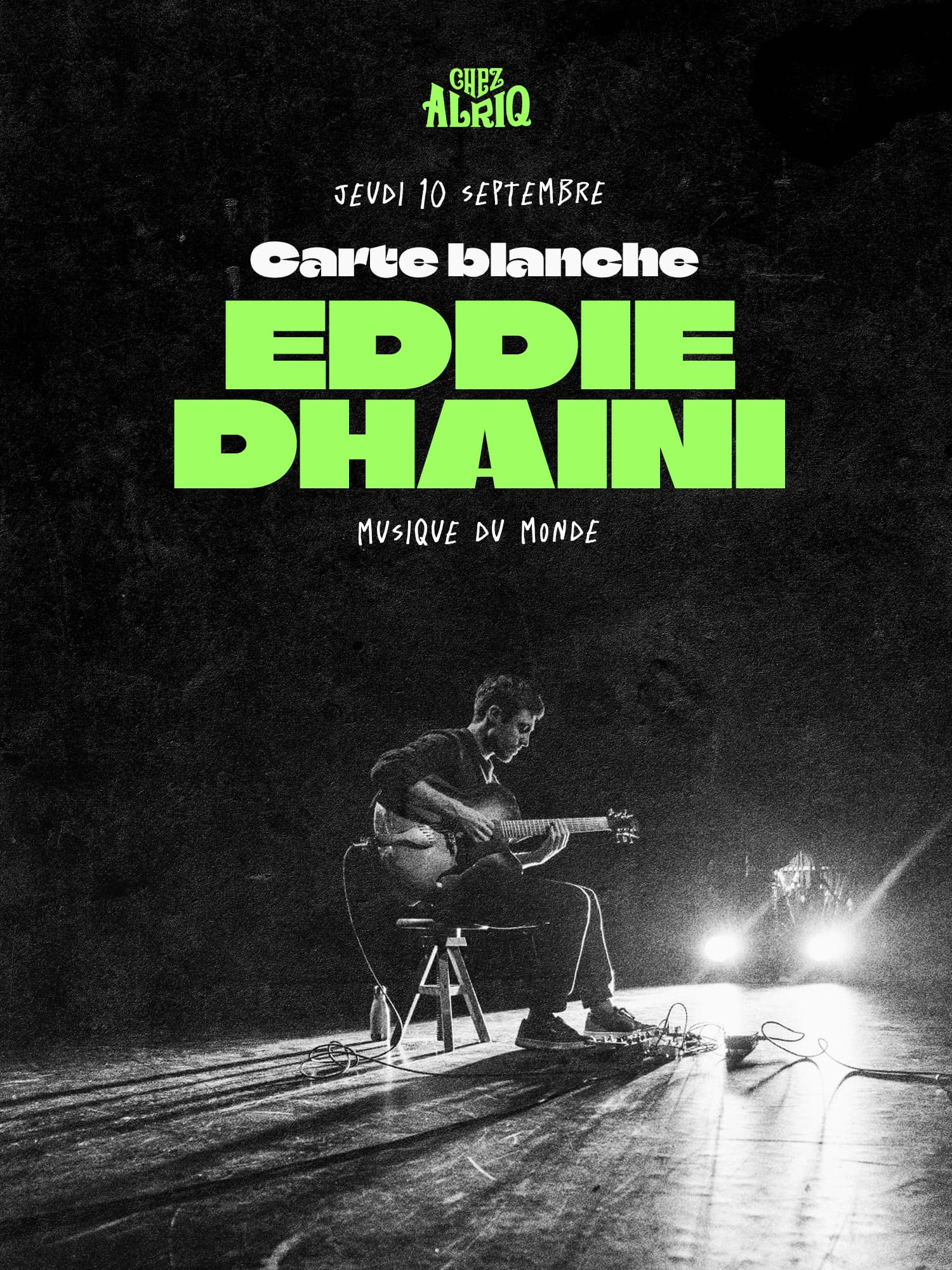Carte Blanche Eddie Dhaini