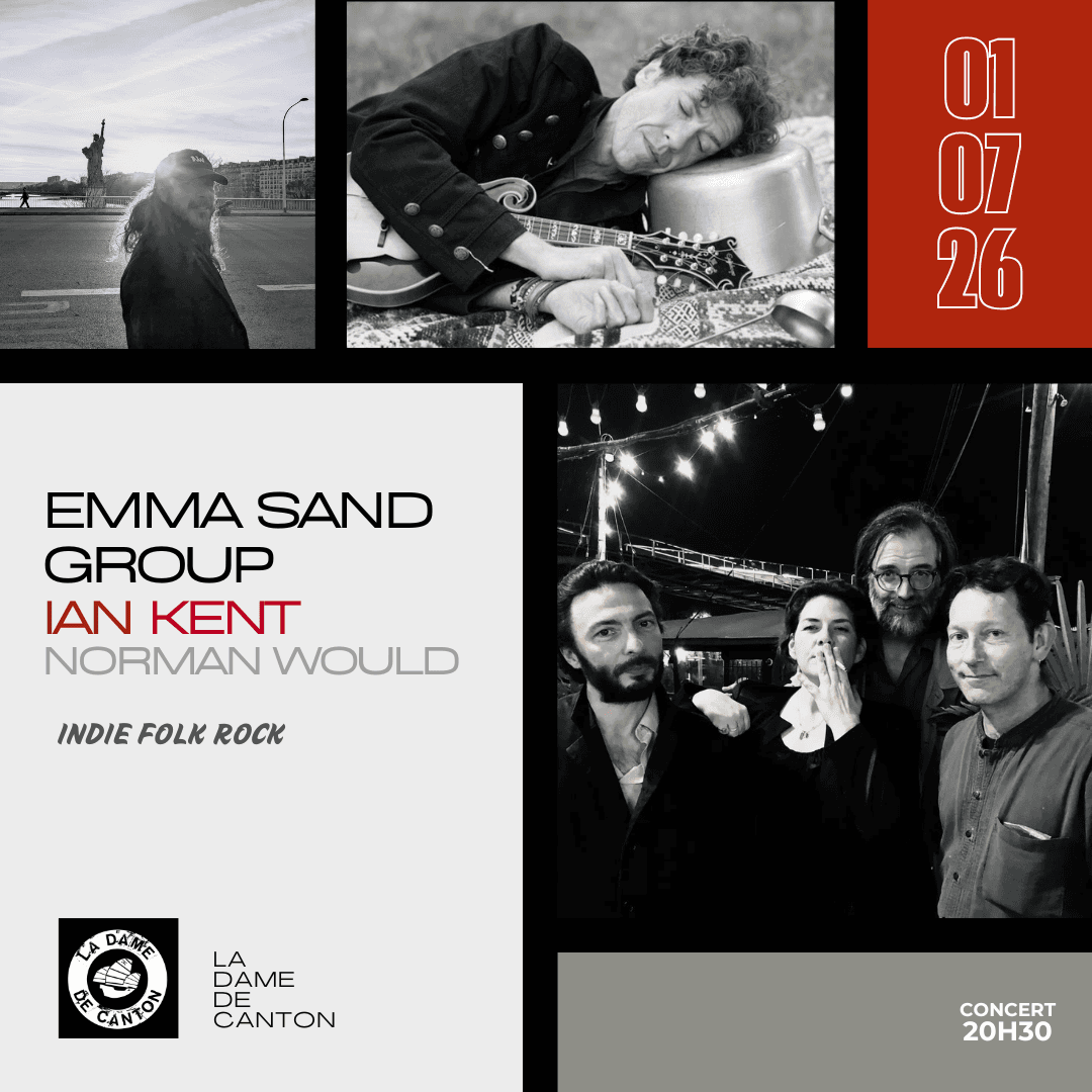 EMMA SAND x IAN KENT x NORMAN WOULD