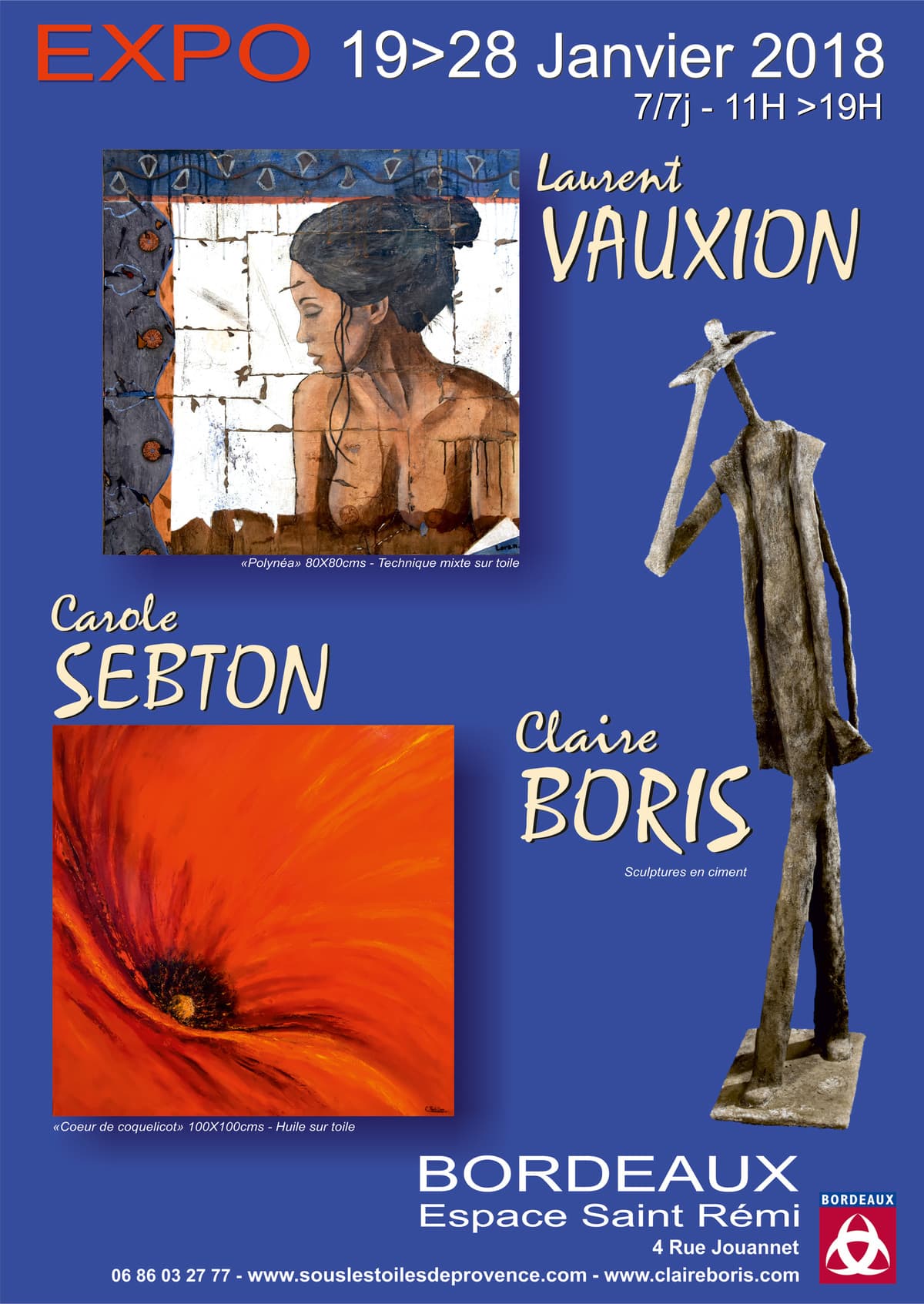 Exposition en trio