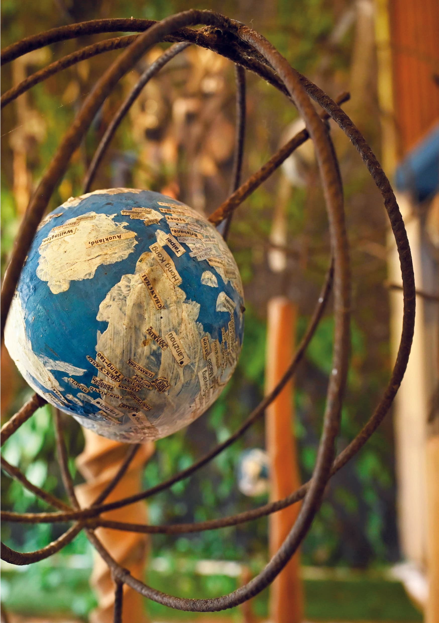 Un globe, des mondes