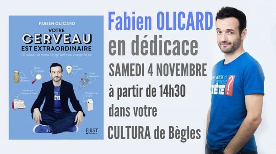 Fabien Olicard en dédicace !