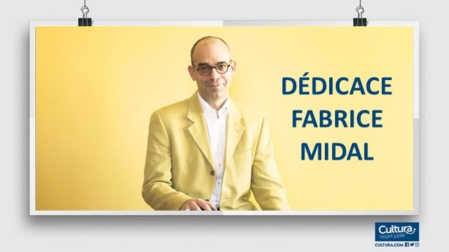 Fabrice Midal en séance de dédicaces