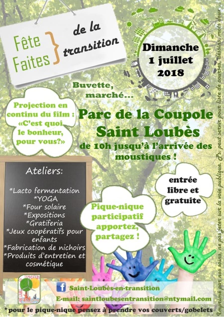 Faites/Fête de la transition