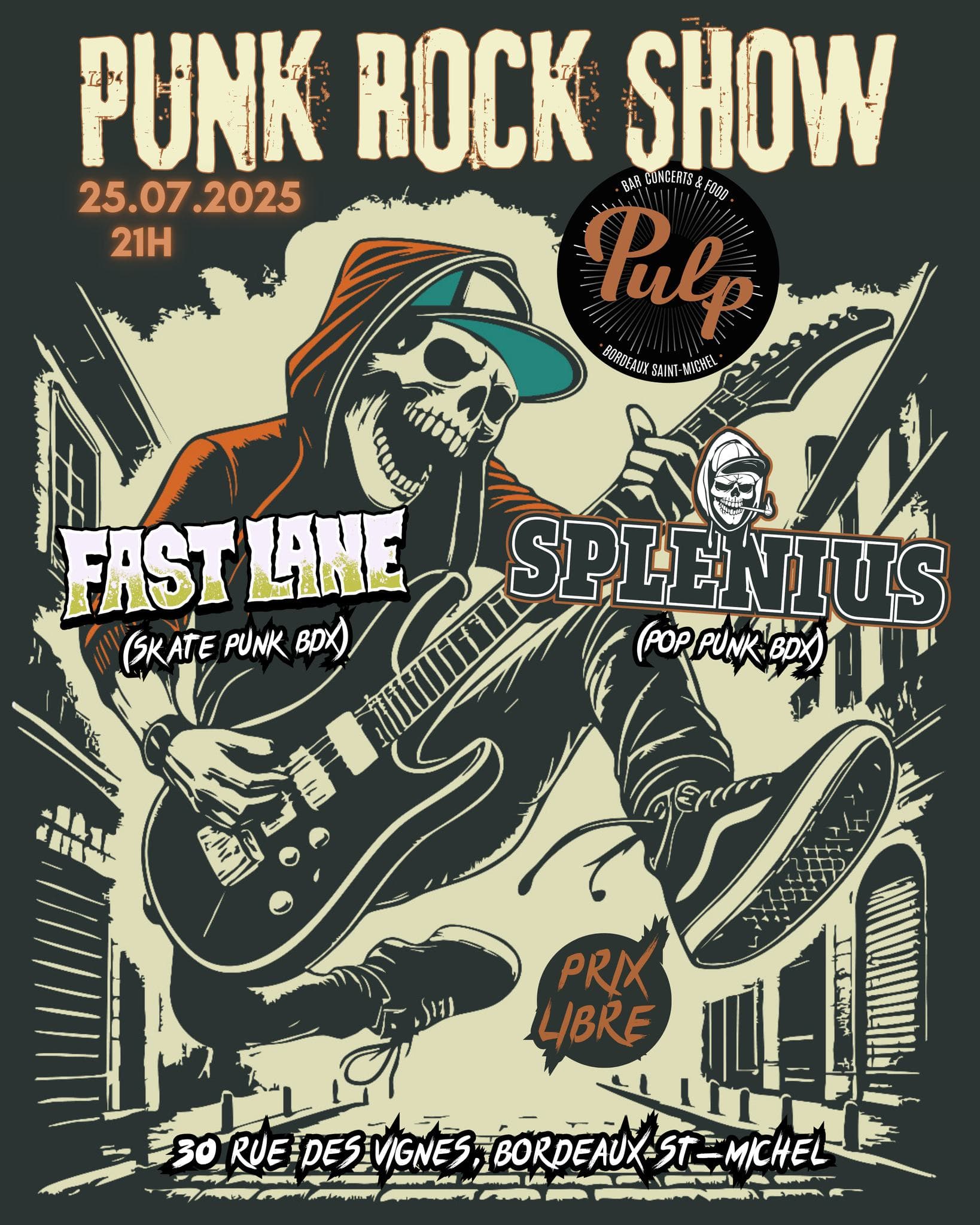 FAST LANE & SPLENIUS - Punk Rock Show