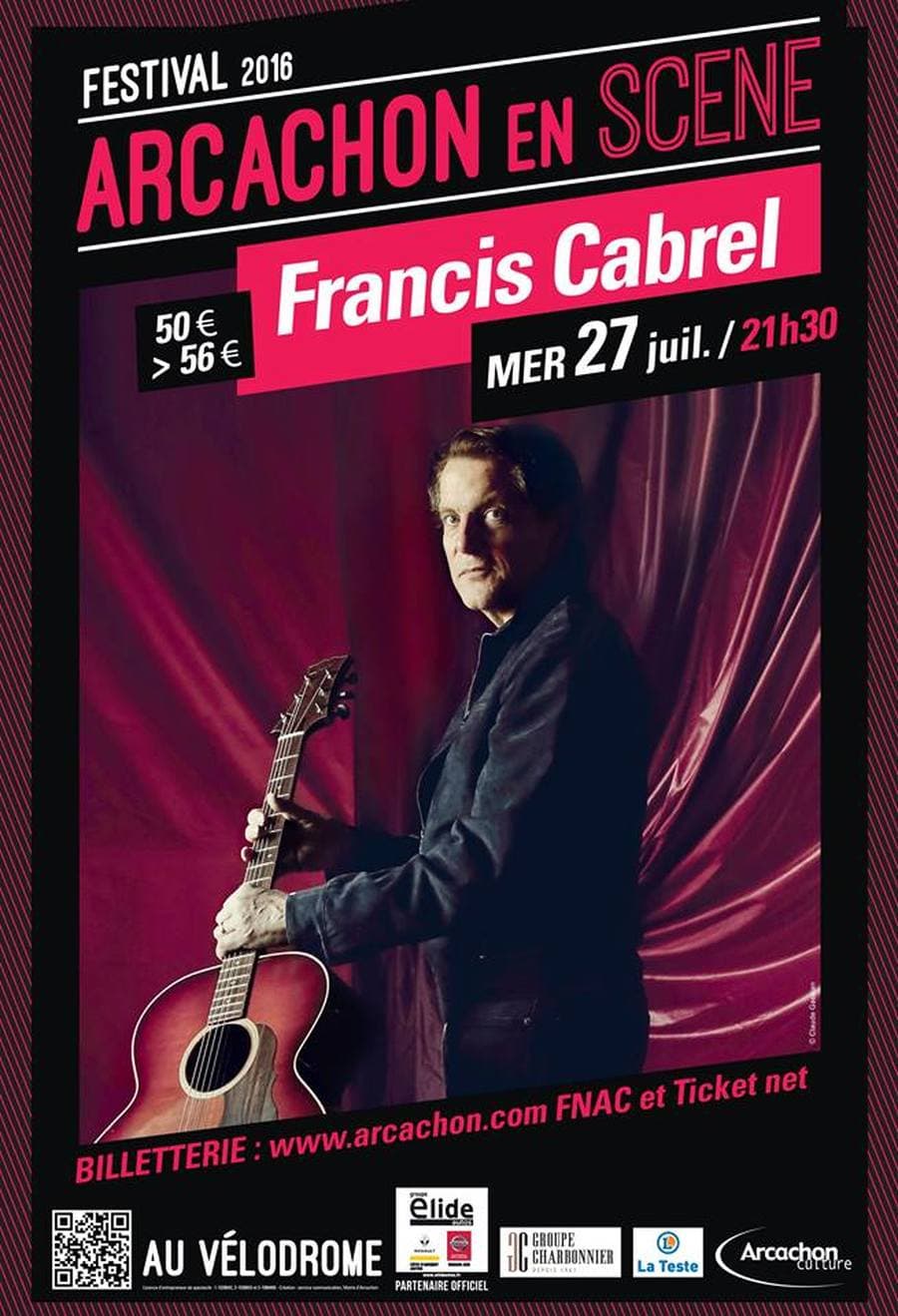 Festival Arcachon en Scène : Francis Cabrel