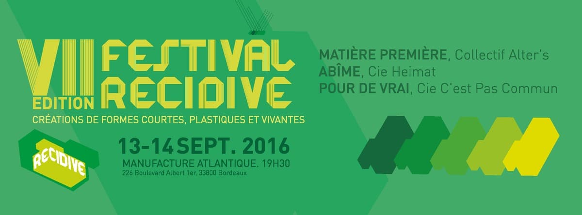 Festival Récidive - 7ème édition