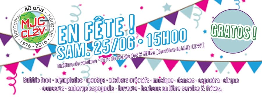 Fête de la MJC CL2V