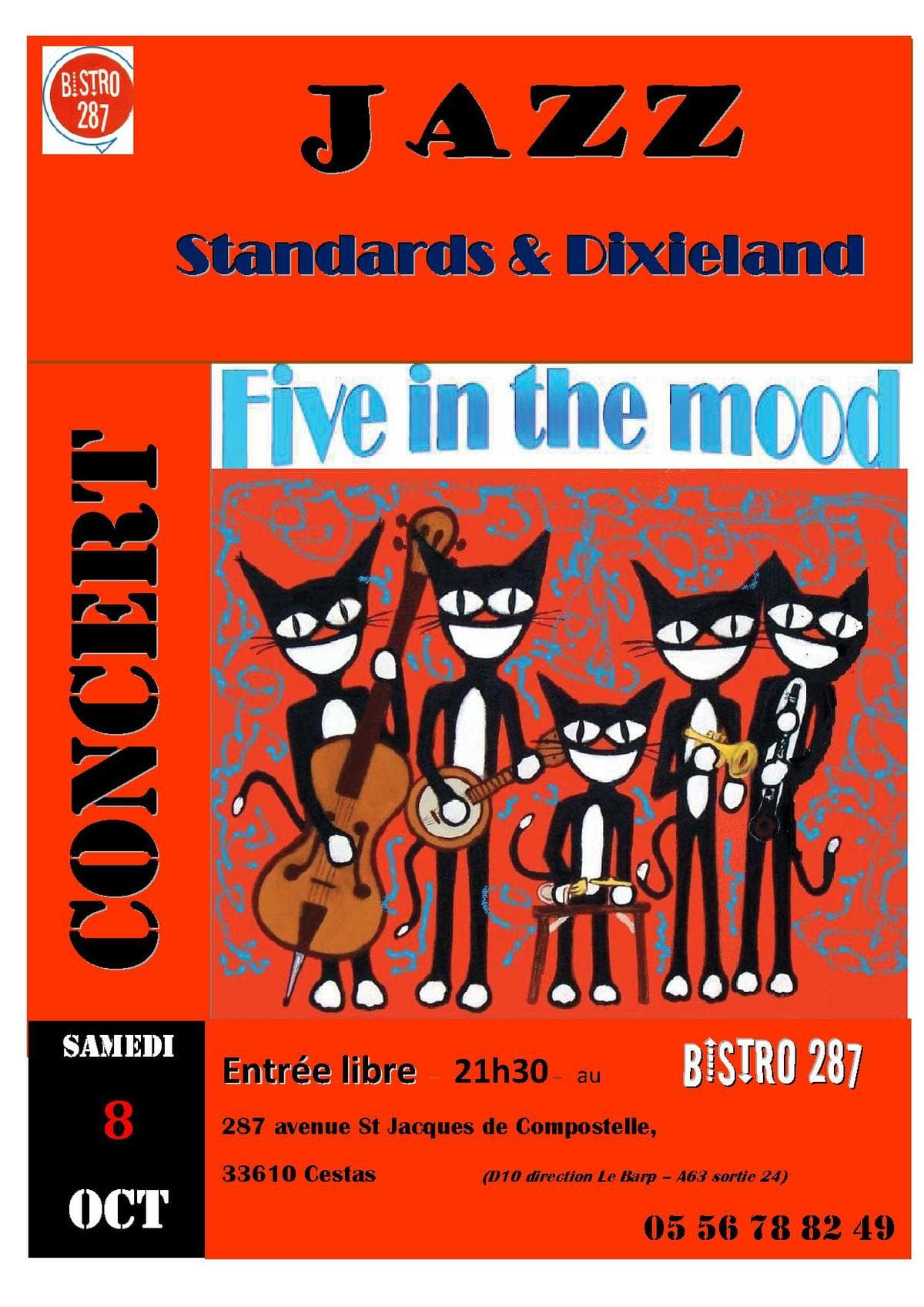 FIVE IN THE MOOD