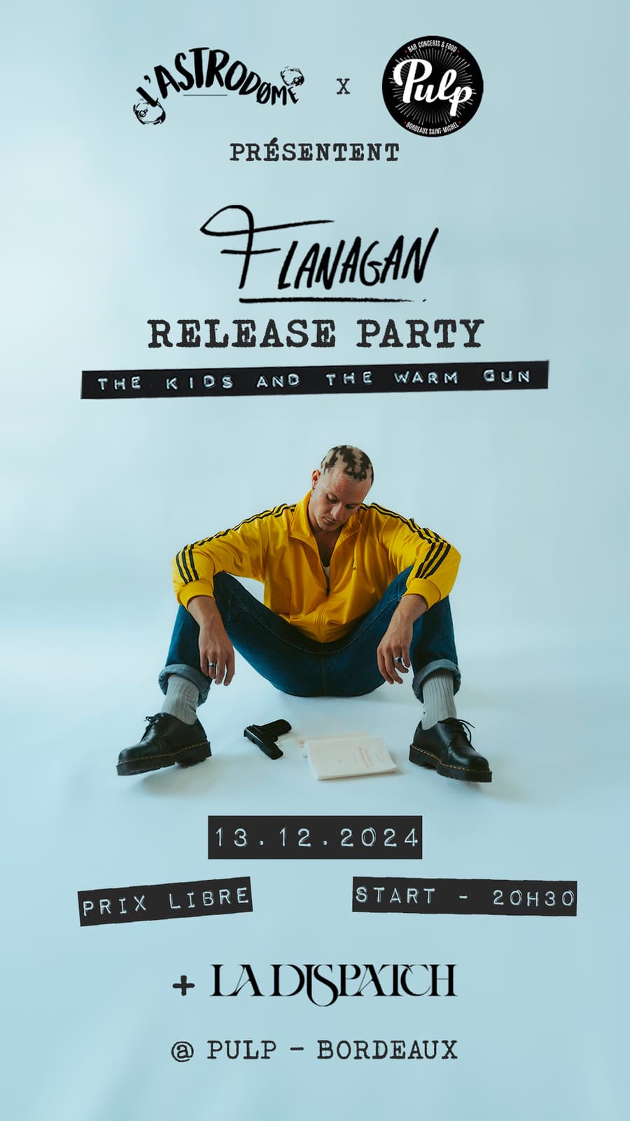 FLANAGAN Release Party + La Dispatch