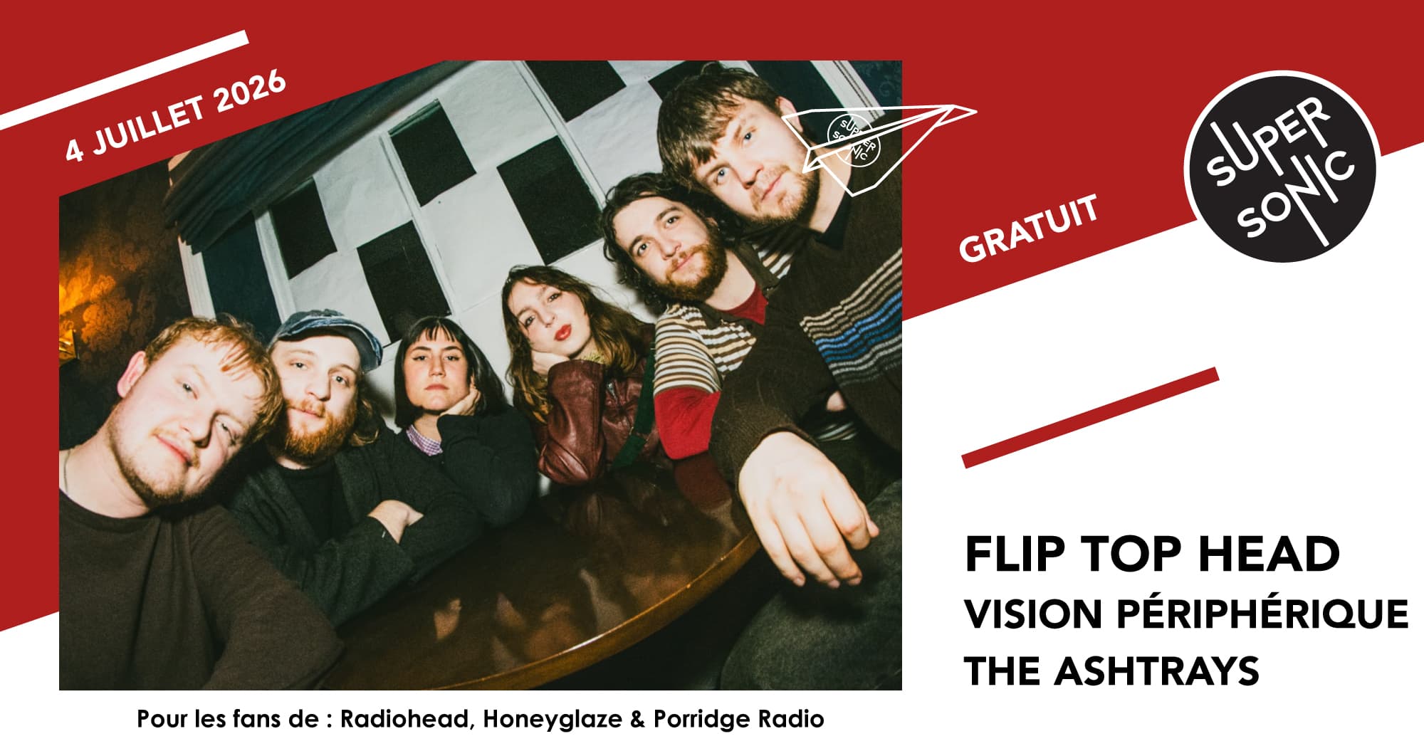 Flip Top Head • Vision Périphérique • The Ashtrays