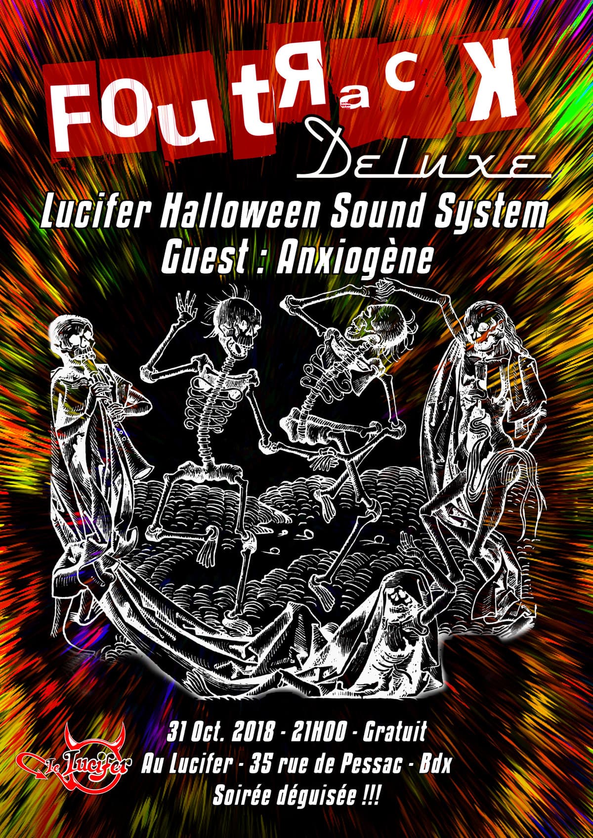 Foutrack Deluxe Halloween Sound System