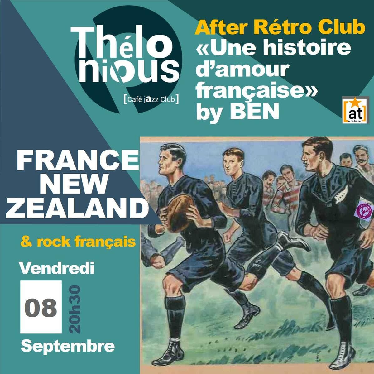FRANCE v NEW ZEALAND + rock français
