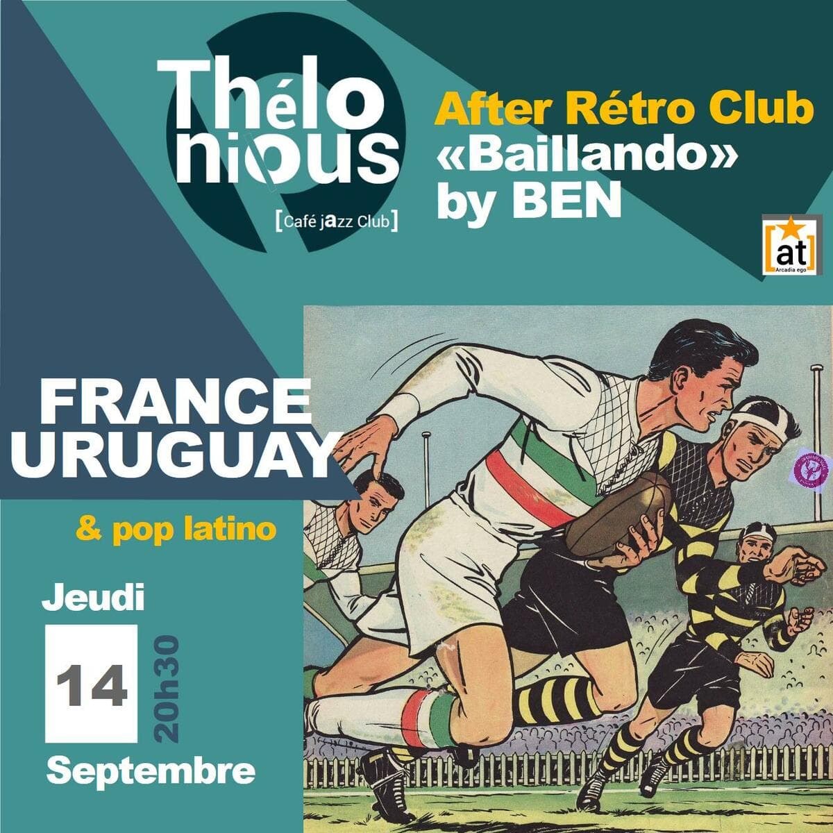 FRANCE v URUGUAY + pop latino