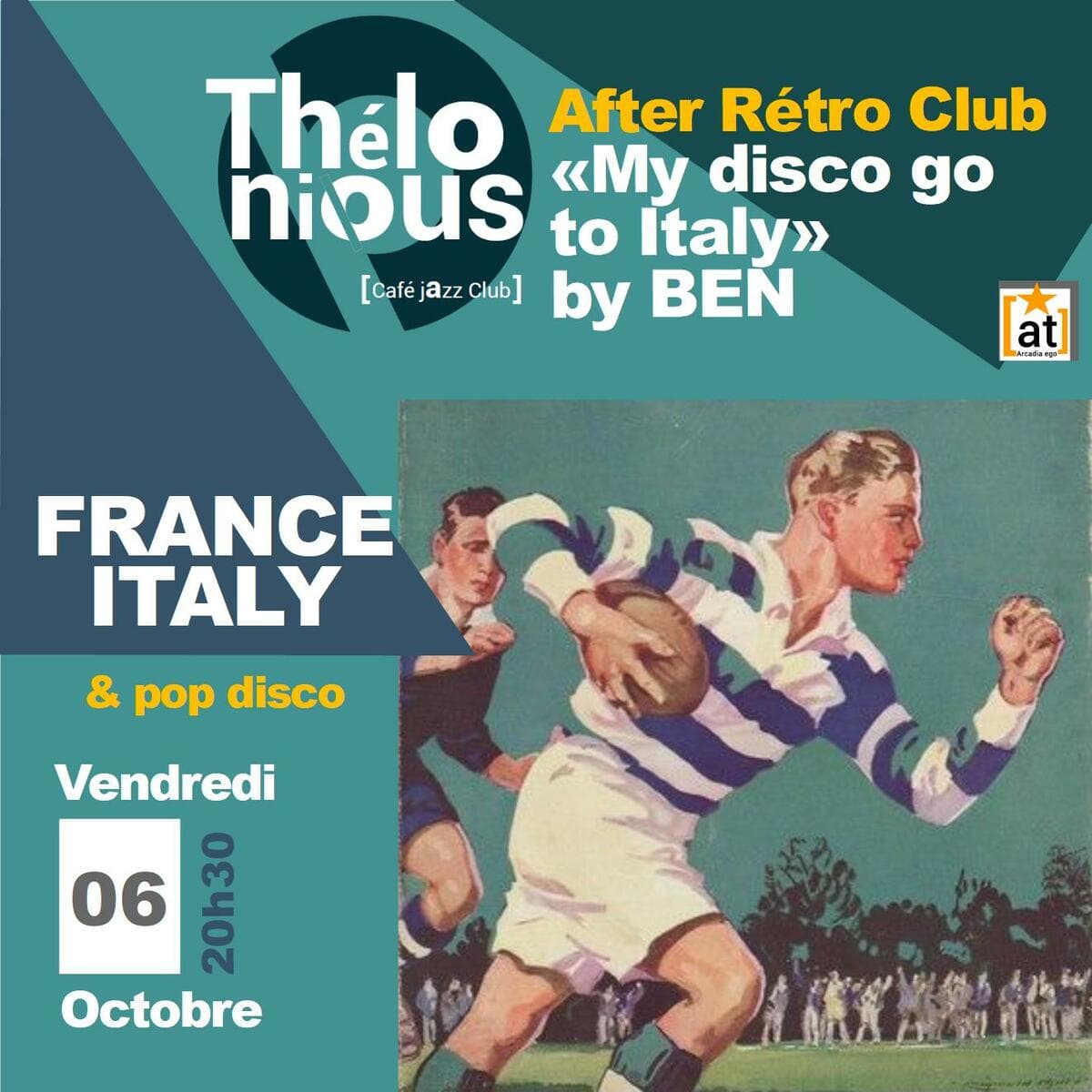 FRANCE vs ITALY + disco