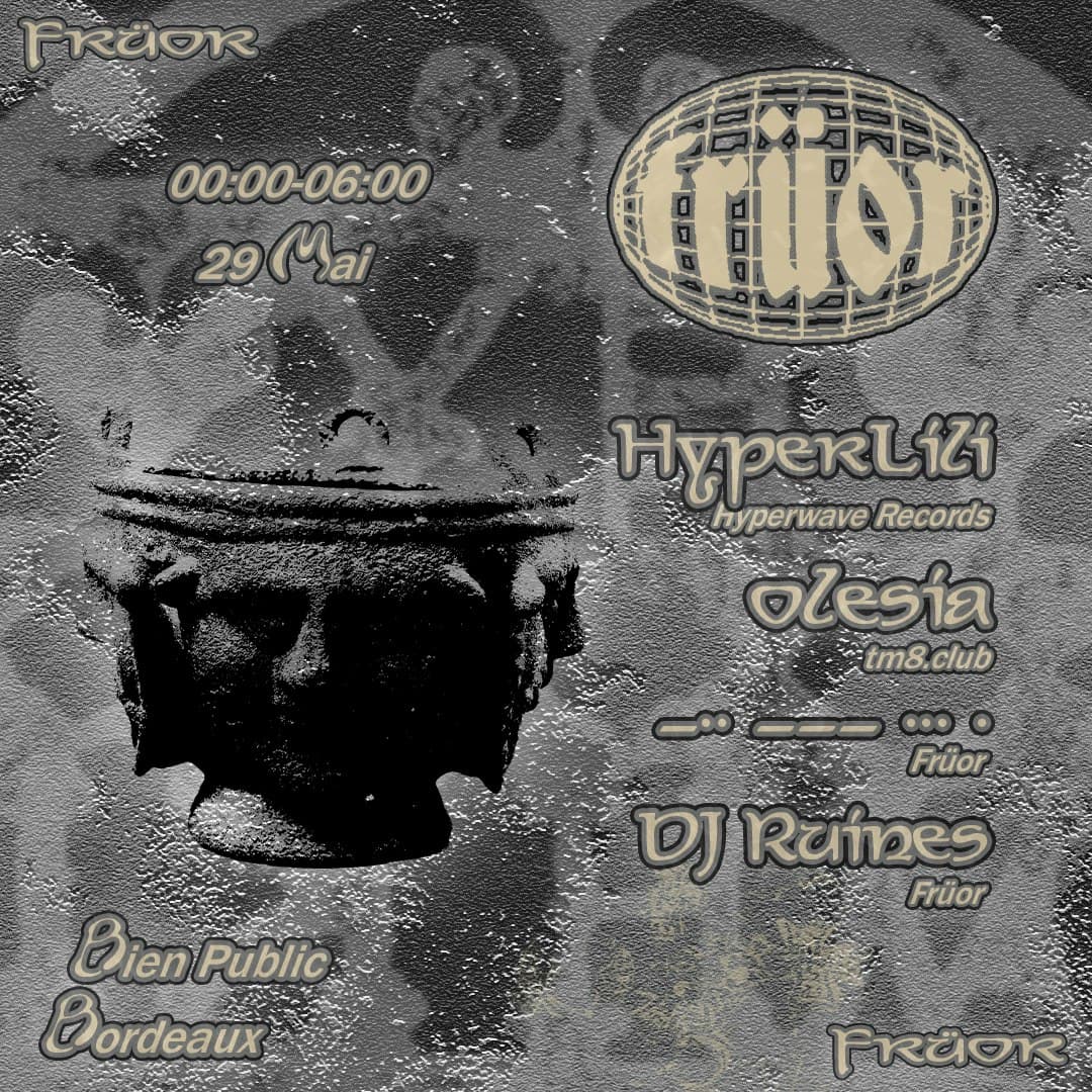 Früor: HyperLili, olesia, DJ Ruines, -.. --- ... .