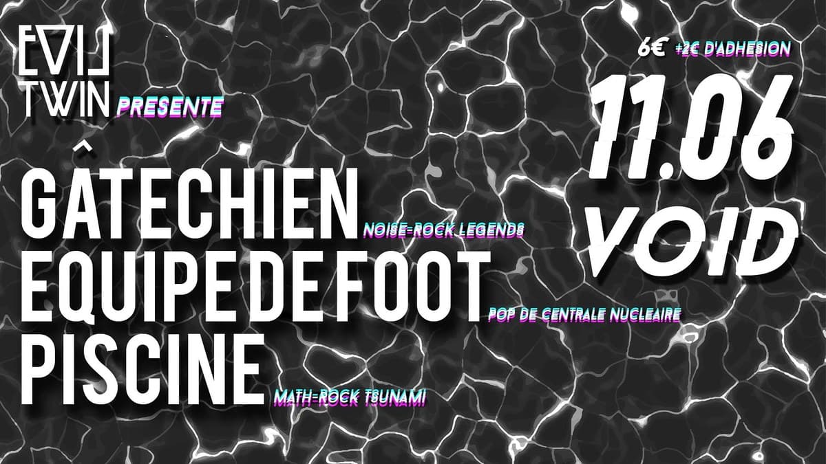 Gâtechien + Equipe de Foot + Piscine