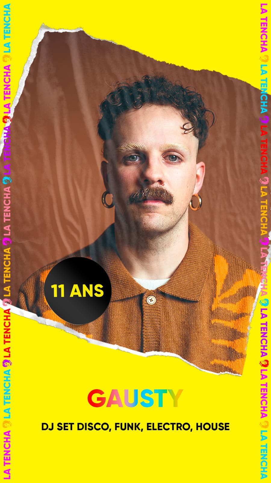 GAUSTY ⊙ dj set disco, funk, electro, house