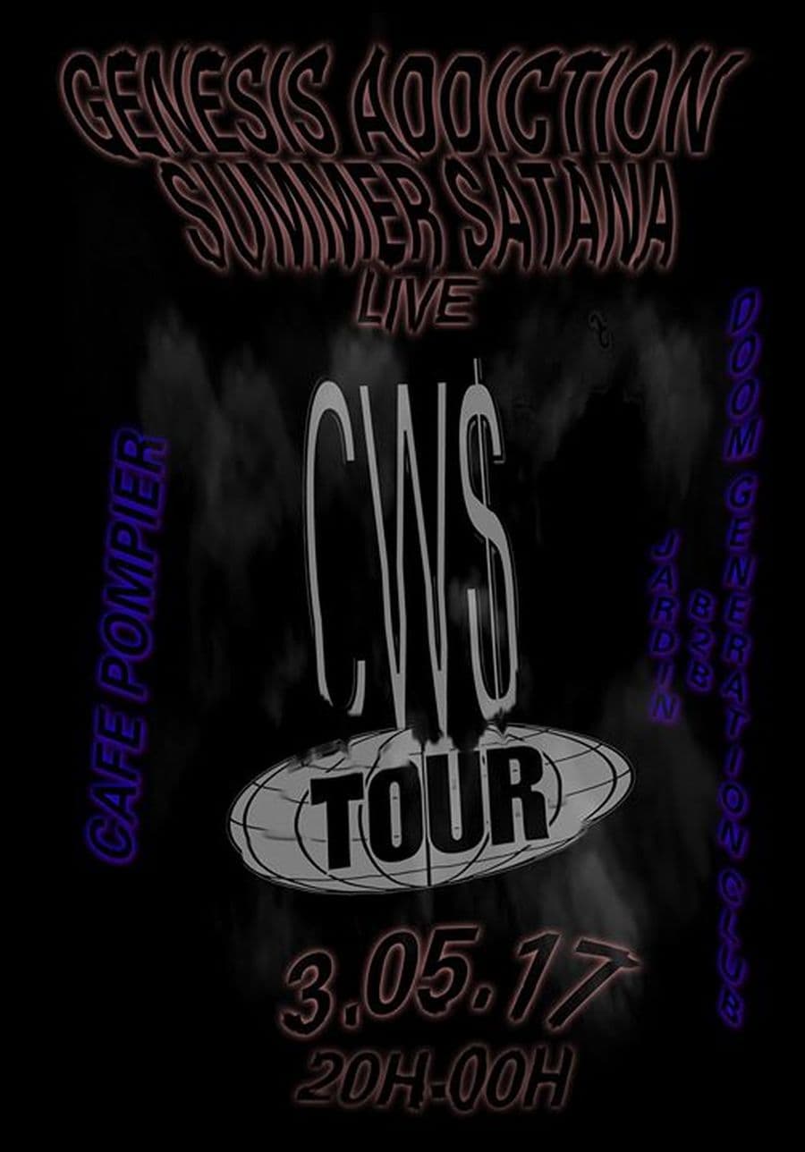 Genesis Addiction + Summer Satana + Jardin b2b DGC