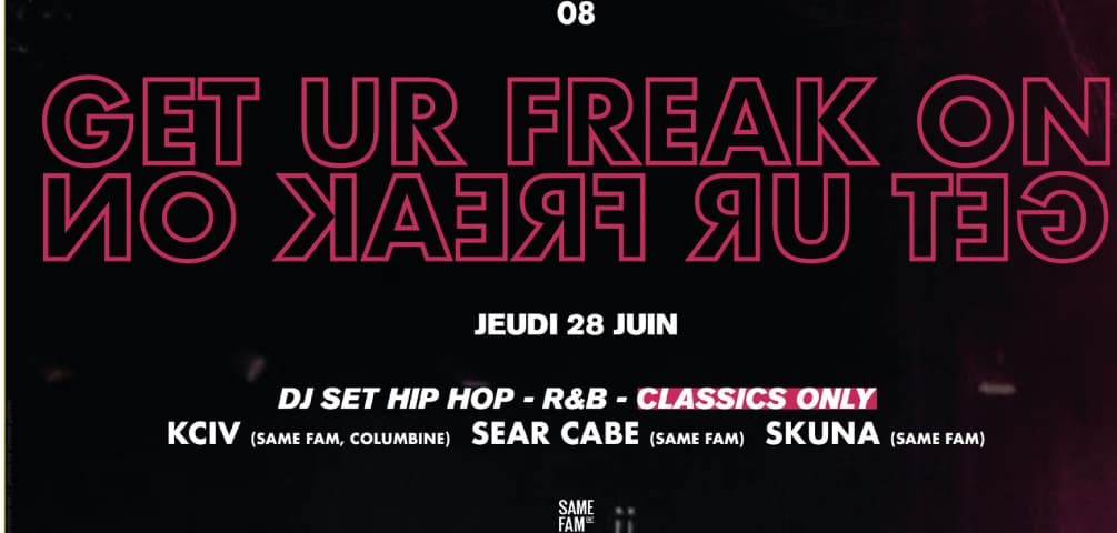 GET UR FREAK ON