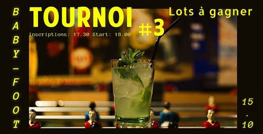 Grand tournoi de baby-foot #3