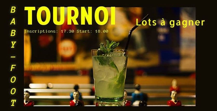 Grand tournoi de baby-foot à La Tencha