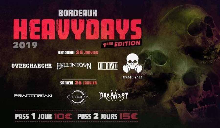 Heavydays, 1ere édition