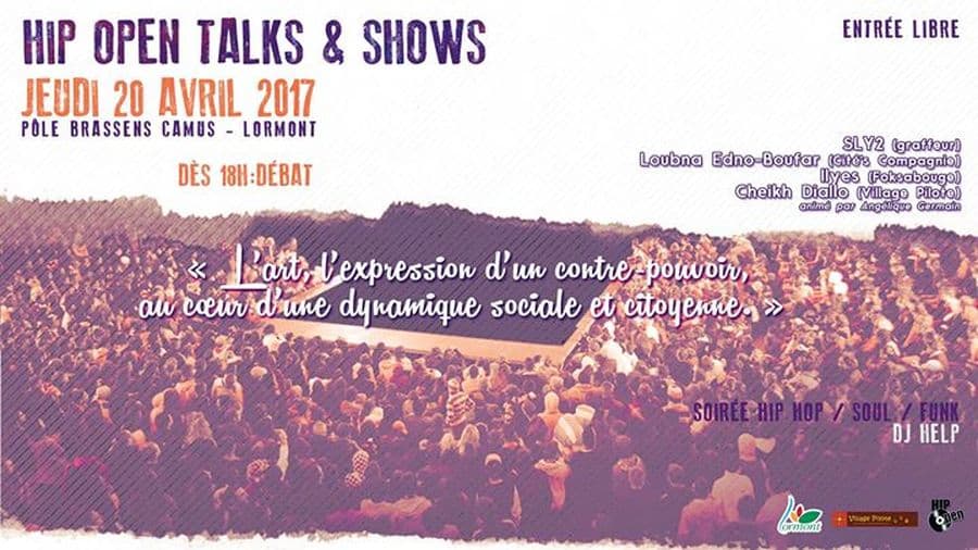 HIP OPEN TALKS and SHOWS