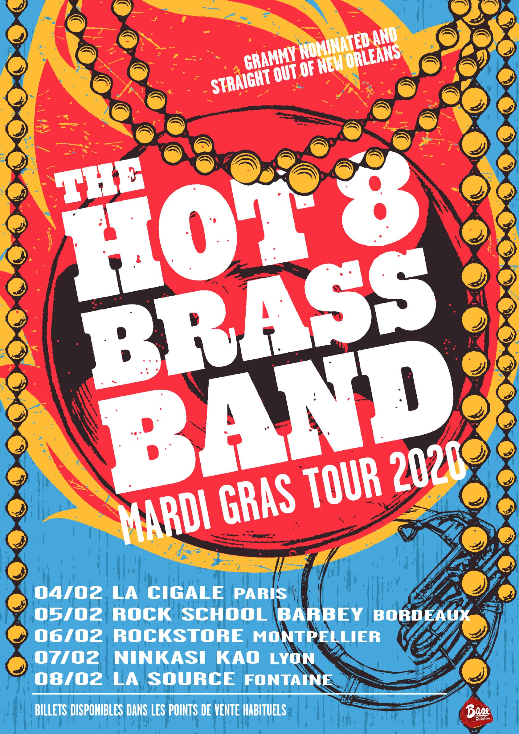 HOT 8 BRASS BAND + LEON NEWARS