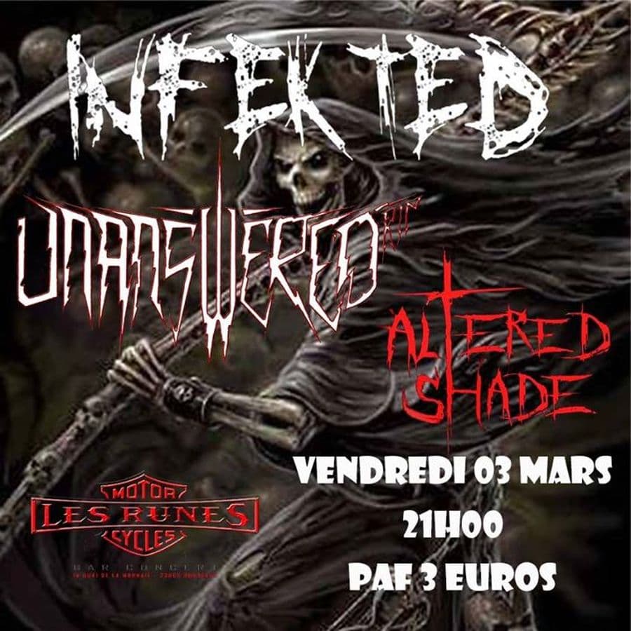 Infekted + Unanswered Rip + Altered Shade