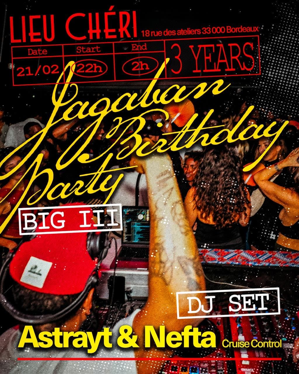 Jagaban Party Big 3