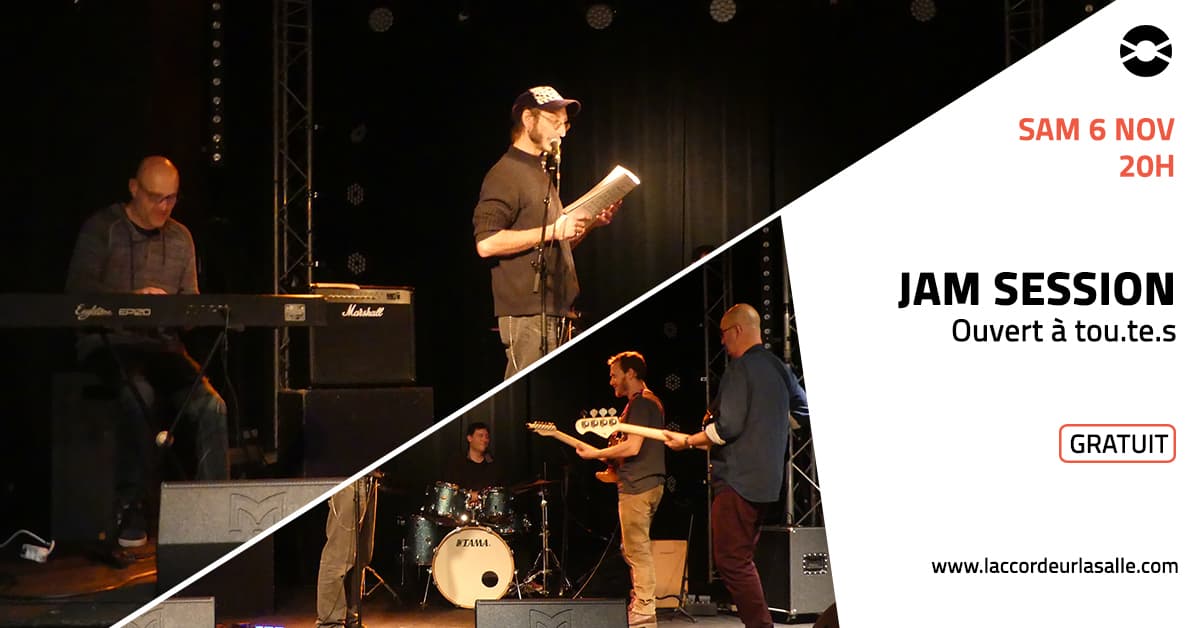 Jam session / Bœuf musical ouvert à tou.te.s